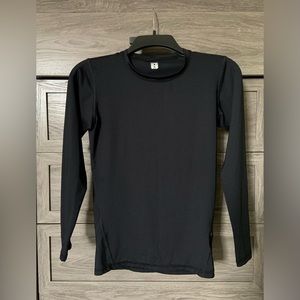 Compression Shirt | Black Long Sleeves | Activewear